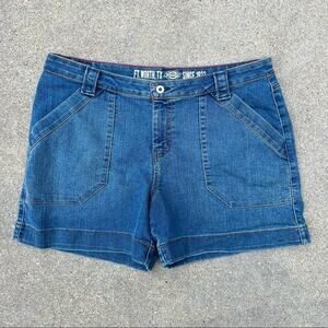 Dickies utility square pocket carpenter style jean shorts Size 16